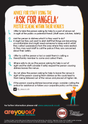Ask For Angela - Guidance